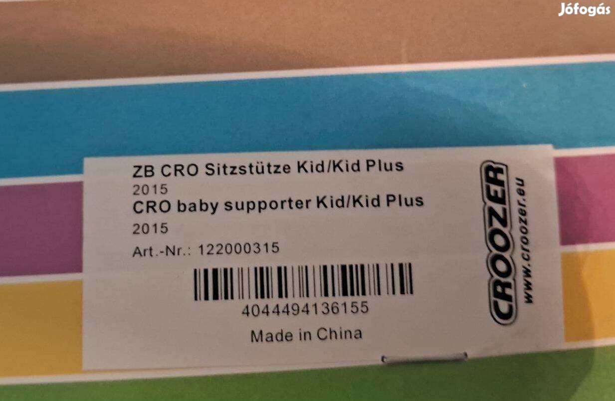 Kisbaba fejtámasztó Croozer Kid/Kids Plus kerékpár utánfutóhoz