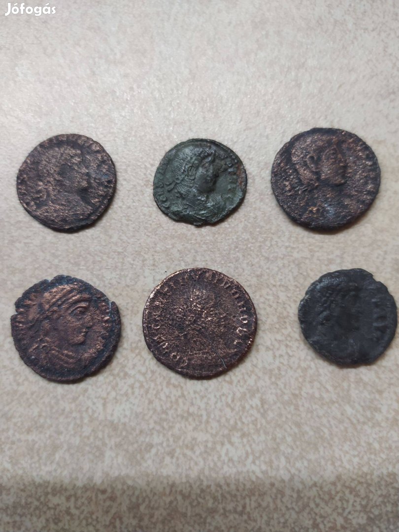Kisbronz érmék a római korból