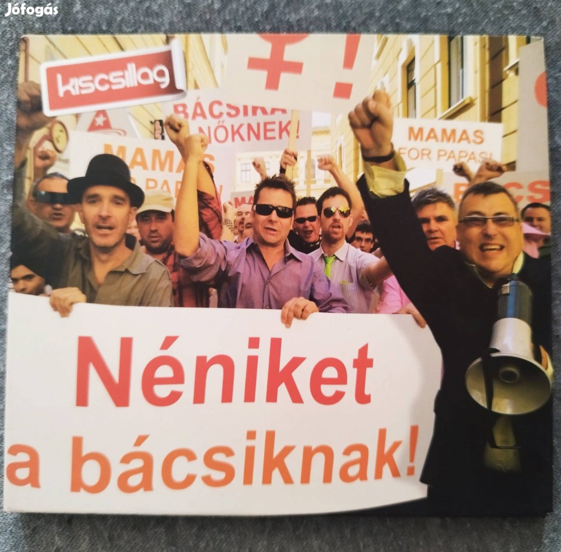 Kiscsillag 'Néniket a bácsiknak!' album CD (Ritka)