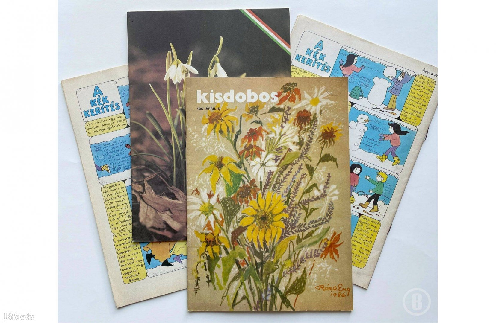 Kisdobos 1987-88 - 17 db, benne Marék Veronika Kék kerítés