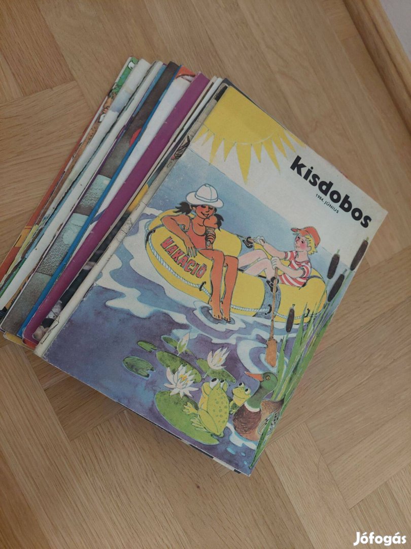 Kisdobos retro gyerekmagazin vegyesen 1982-88, 27db