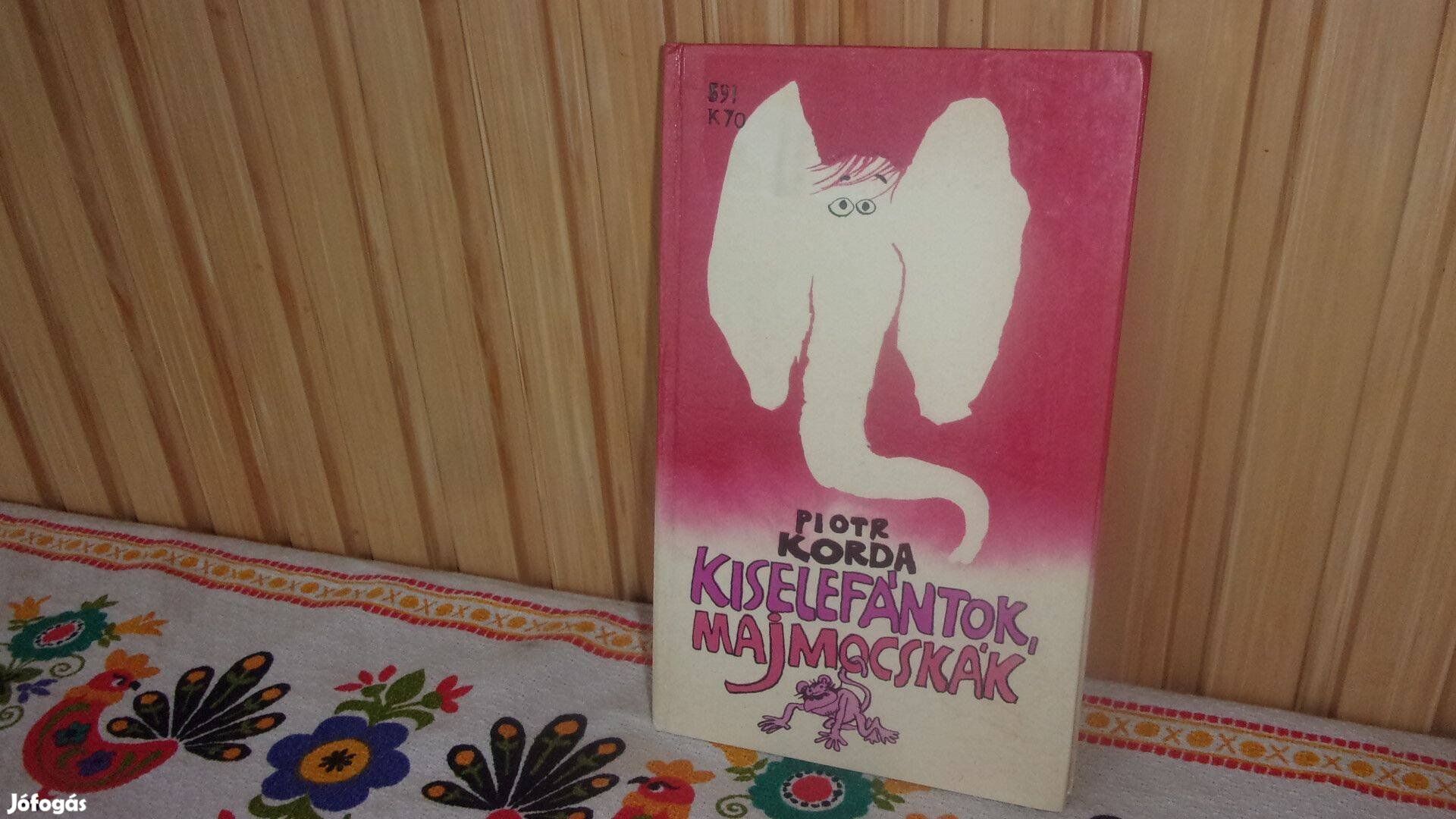 Kiselefántok és majmocskák retro könyv kiadás éve 1983