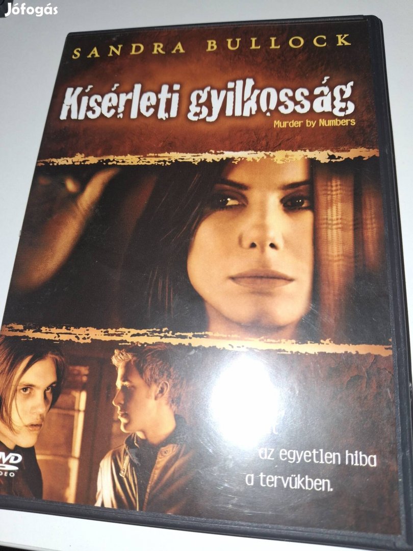 Kísérleti gyilkosság DVD Film