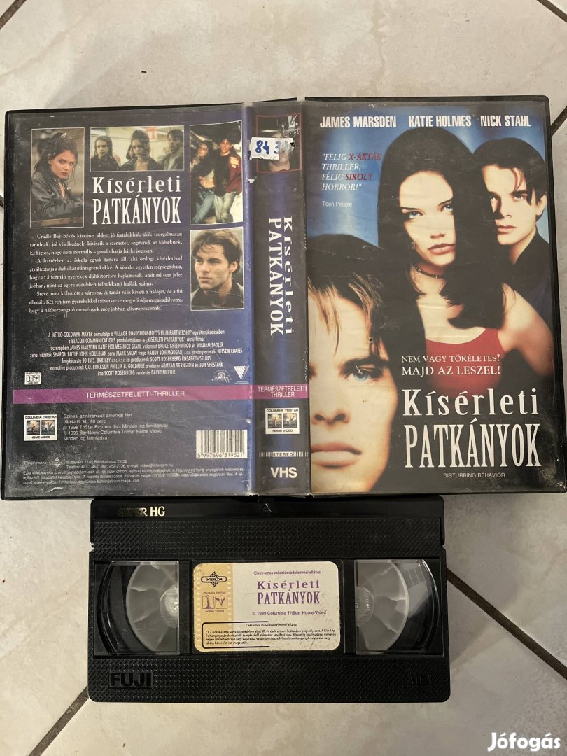 Kisérleti patkányok vhs 