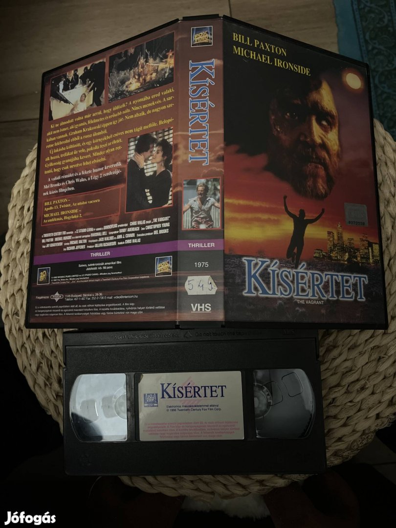 Kisértet vhs film