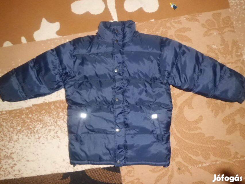 Kisfiú 134-es 140-es toll pehely téli kabát télikabát fiú 134 140