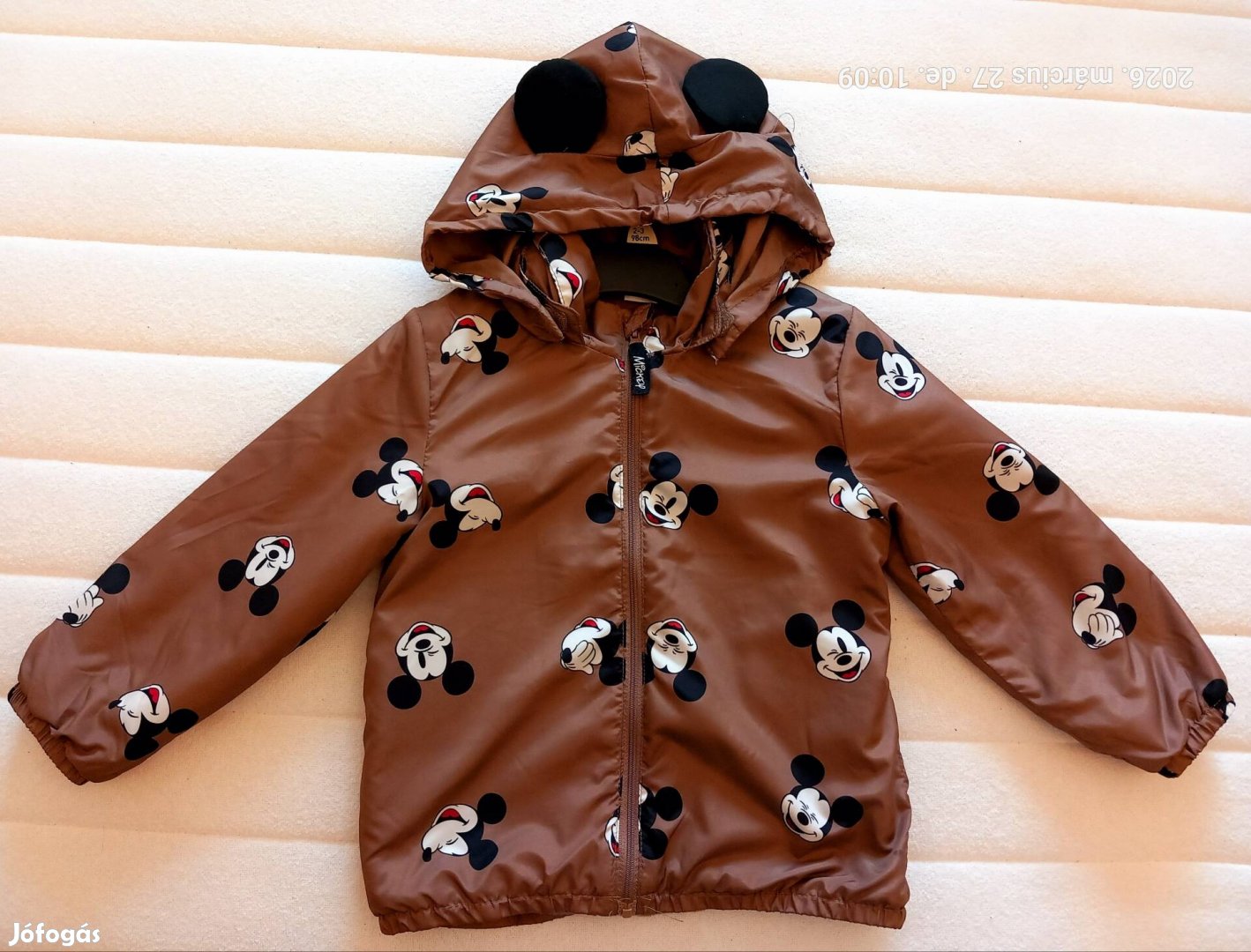 Kisfiú Mickey egeres kabát 104