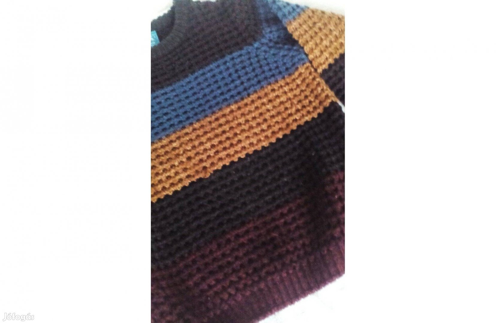Kisfiú kötött pulóver 116-os