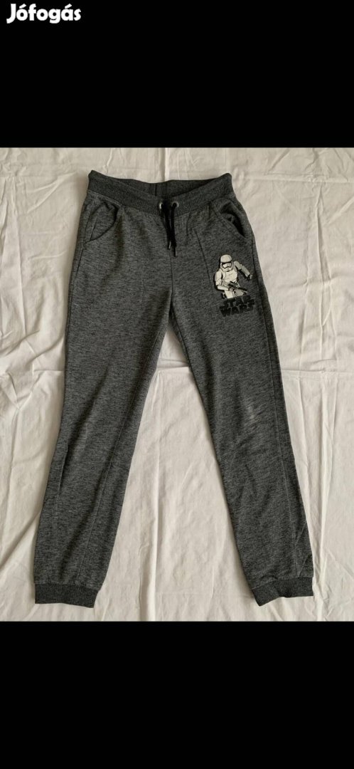 Kisfiú melegítő alsó 146-os, Star Wars, CA, szürke