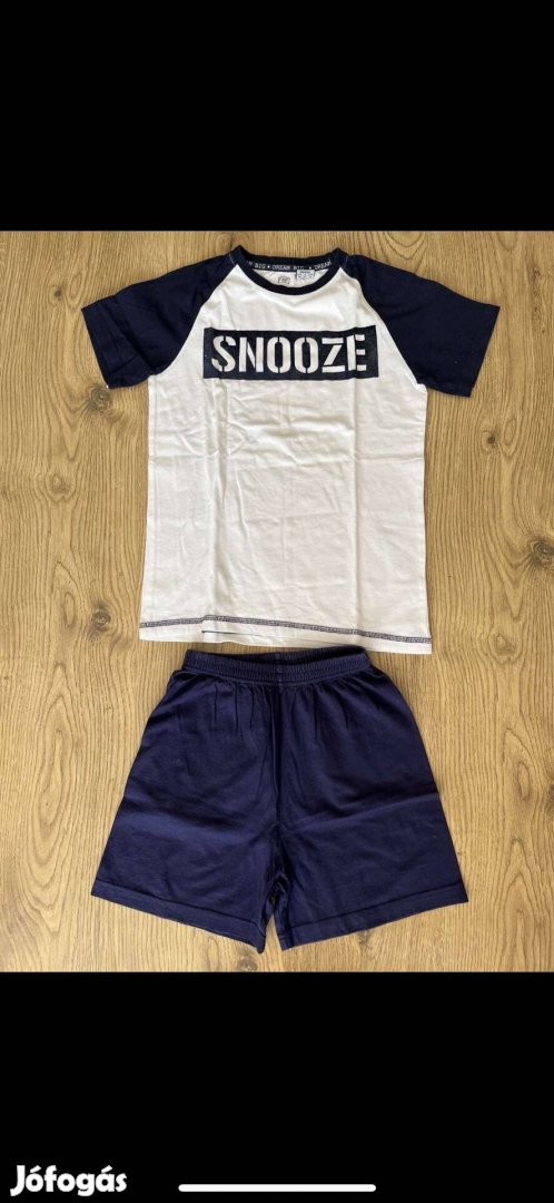 Kisfiú pizsama (134-es, Snooze, rövidnadrágos, F&F)