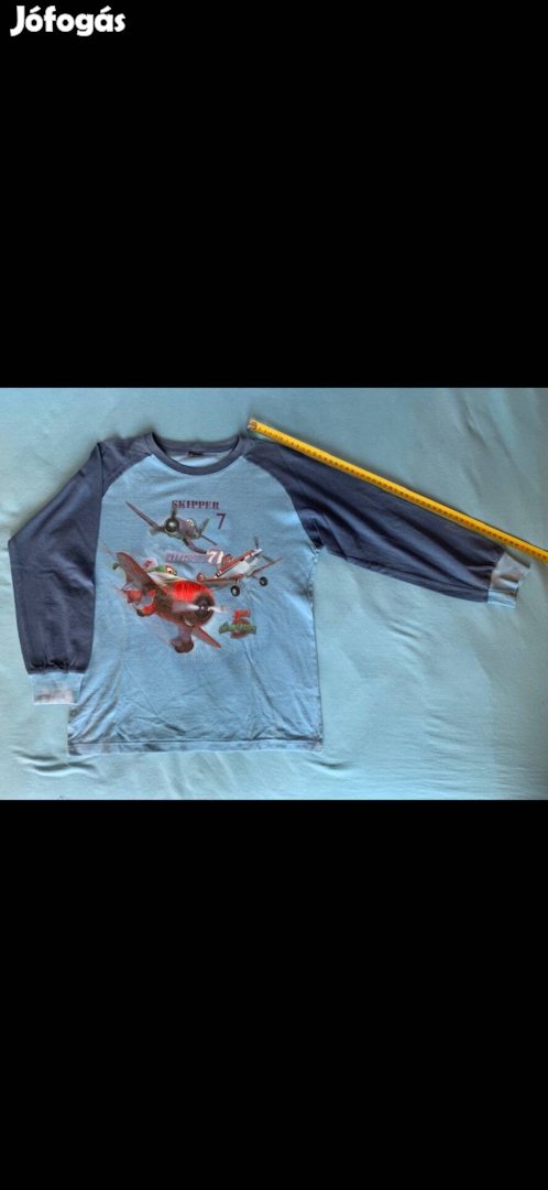 Kisfiú pizsama Repcsik, 128-134-es, kék