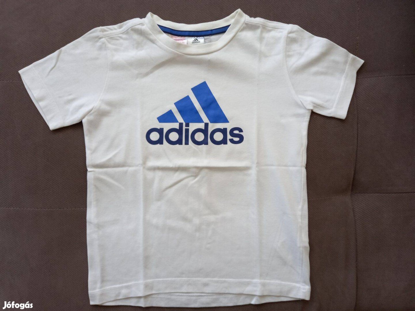 Kisfiú póló (140-es, Adidas, fehér)