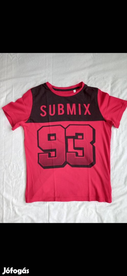 Kisfiú póló 146-152-es, piros, Submix, CA