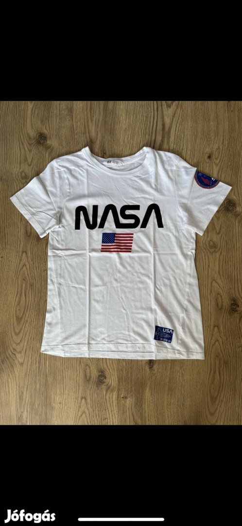 Kisfiú póló (158-164-es, NASA 1, H&M)