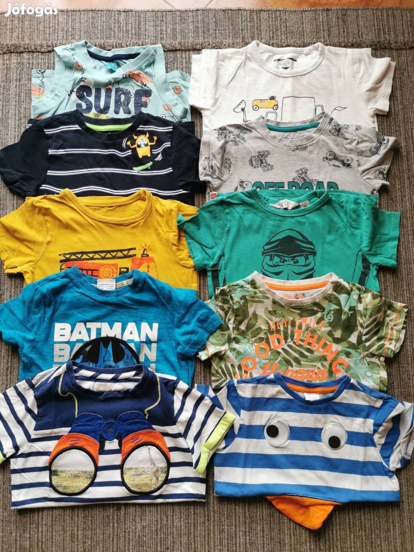 Kisfiú pólók 4-6 éves korig
