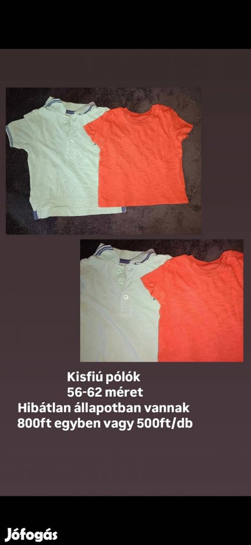 Kisfiú pólók 