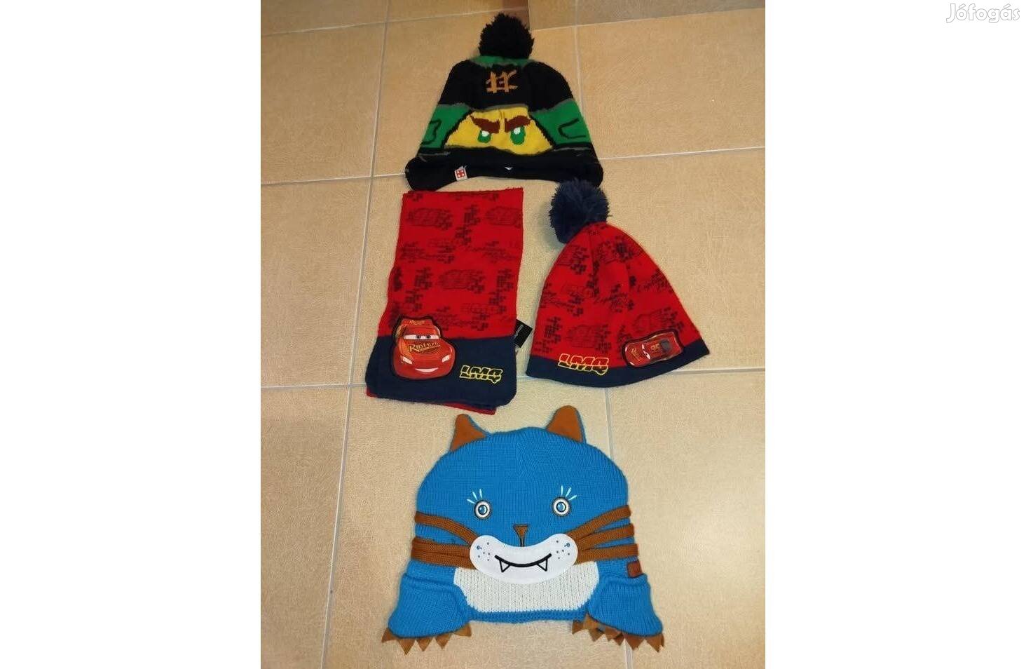 Kisfiú téli sapka csomag