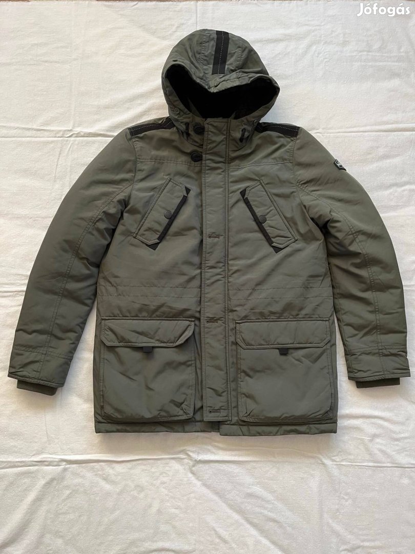 Kisfiú télikabát 176-os, zöld, CA