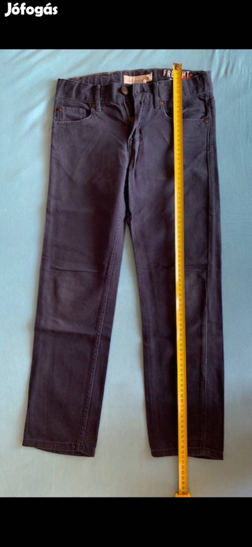 Kisfiú vászon nadrág 134-es, HM, sötétkék