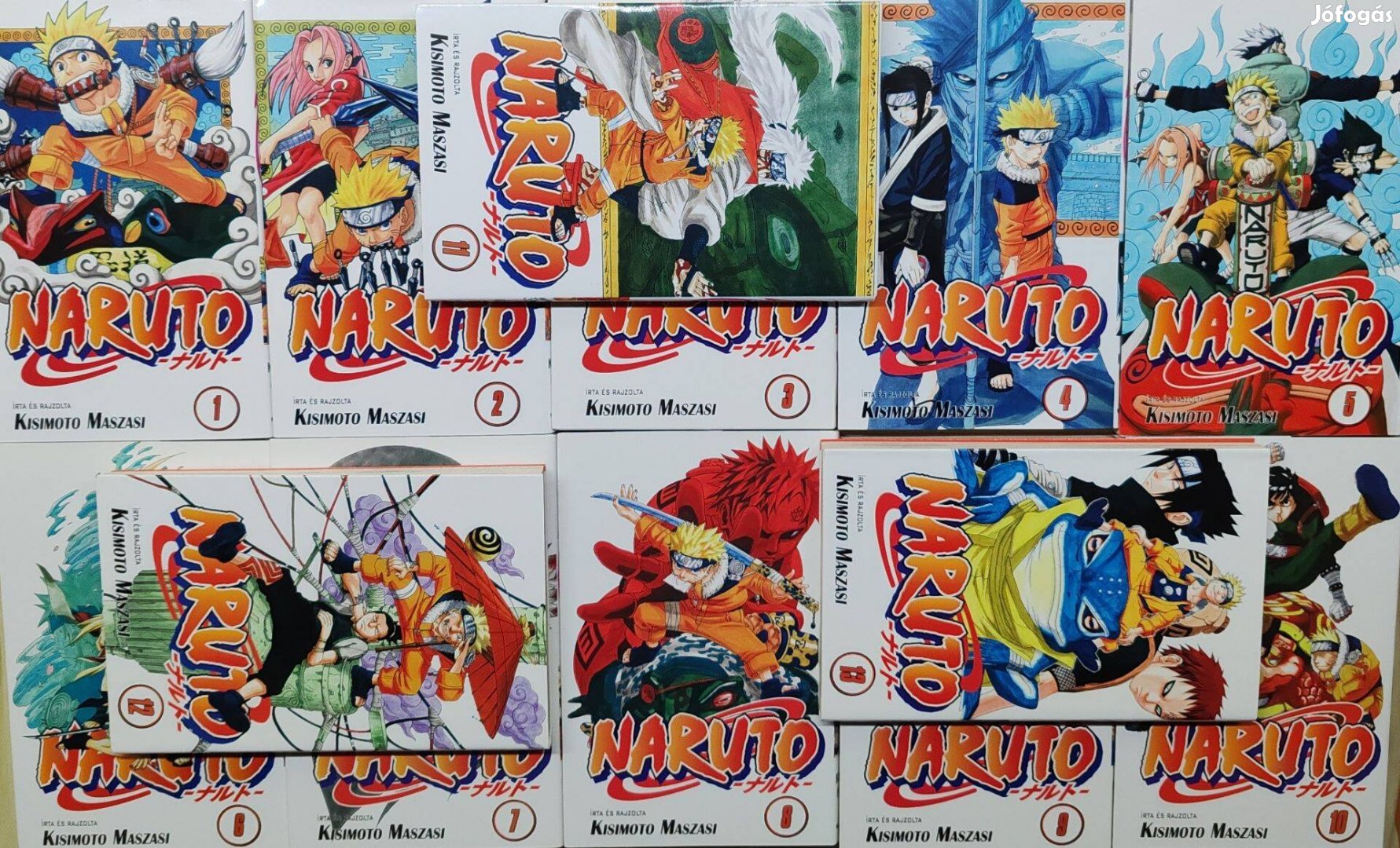 Kisimoto Maszasi - Naruto 1-13