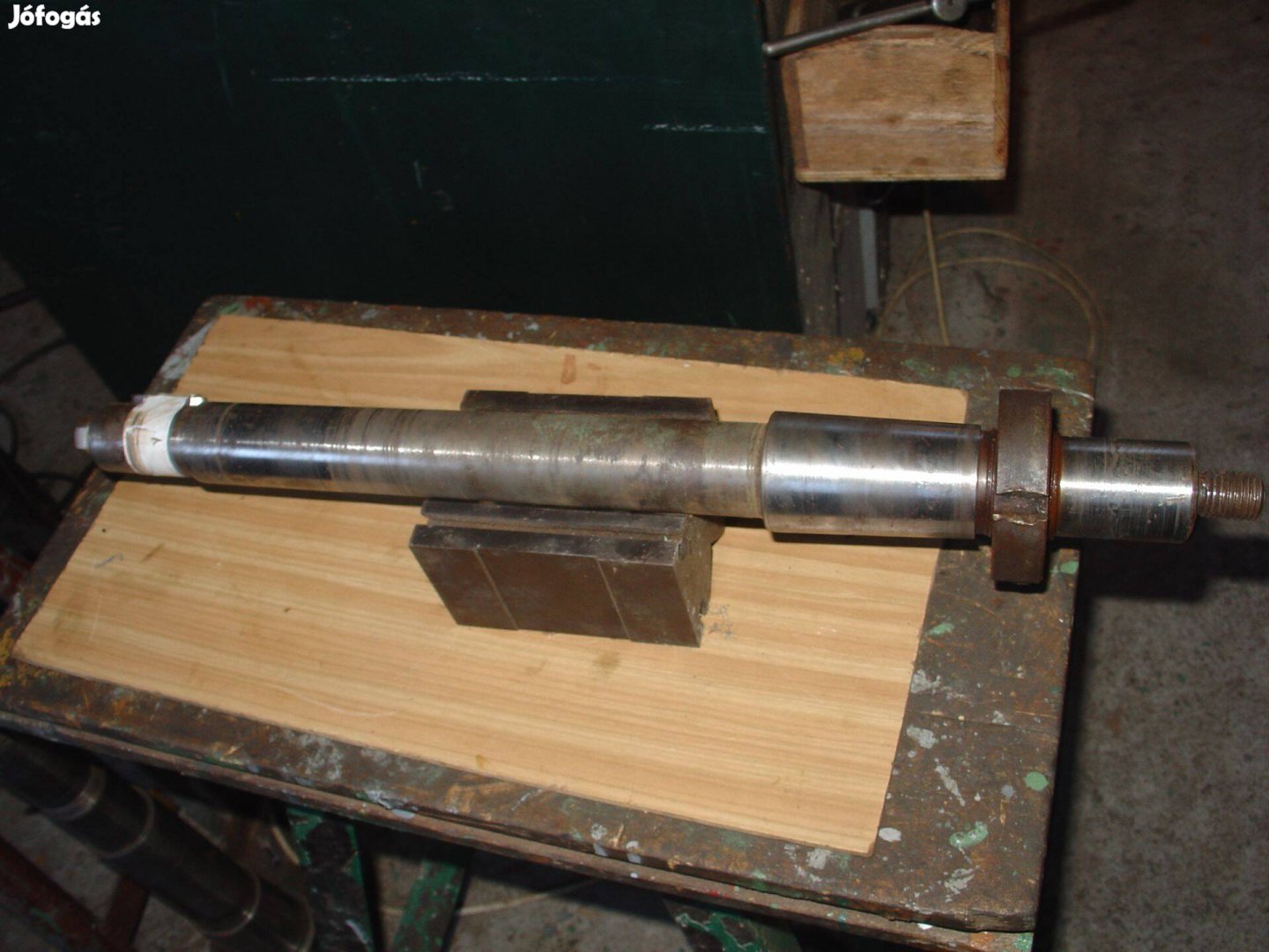 Kiskőrösi szalagfűrész 800-as alsó tengely