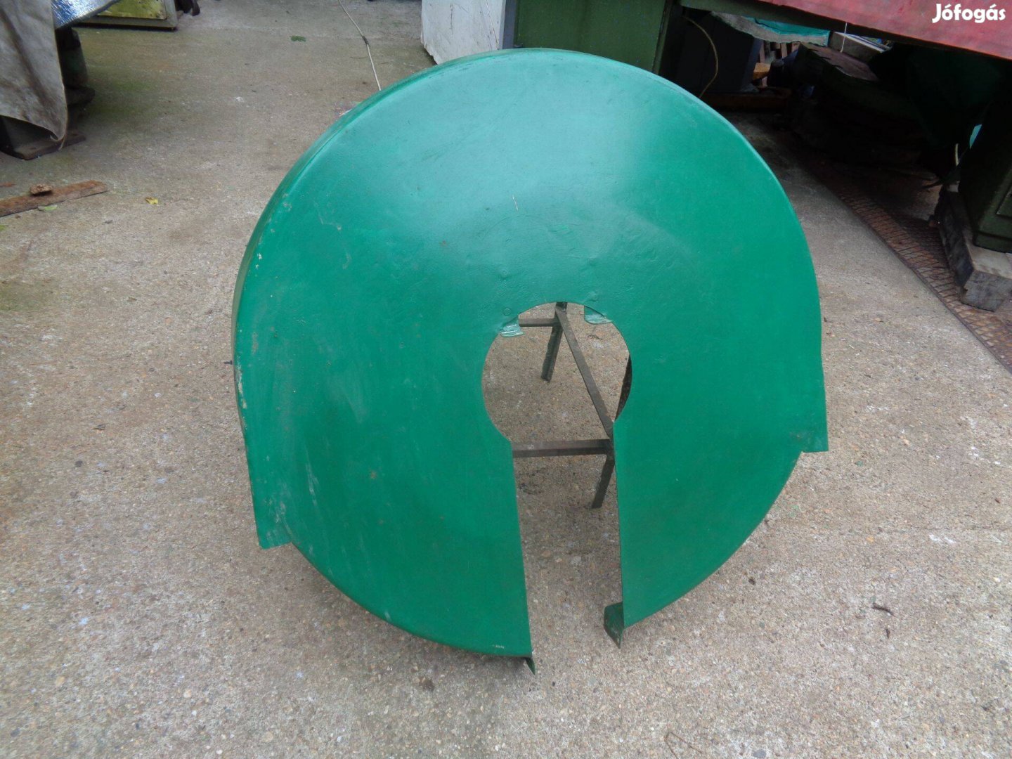 Kiskőrösi szalagfűrész 800-as felső burkolat védő borítás