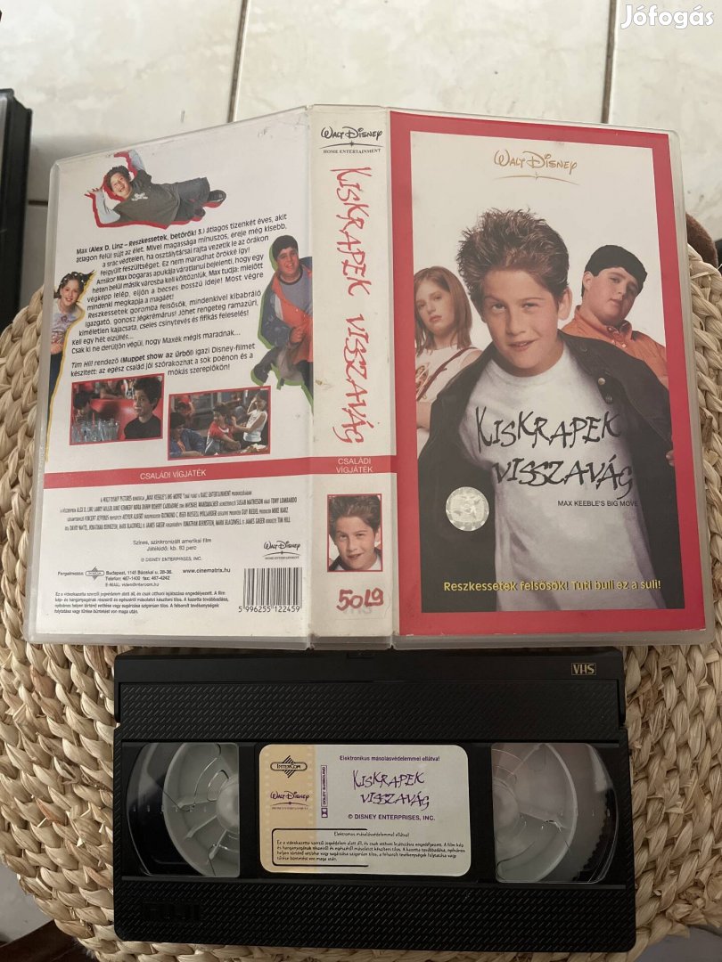 Kiskrapek visszavág vhs