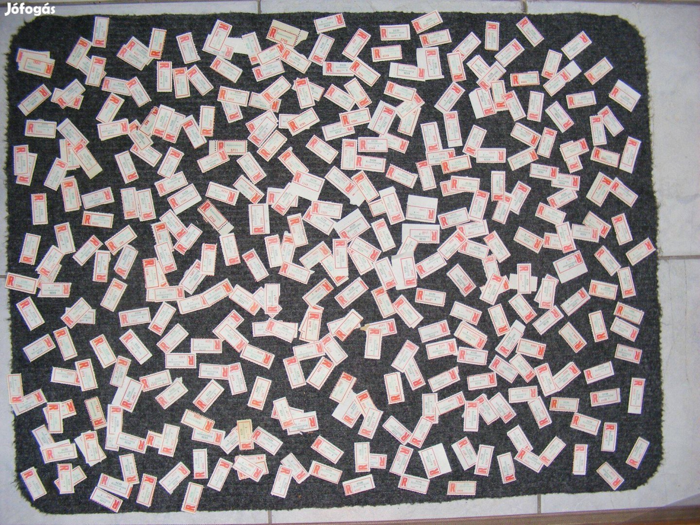 Kiskunmajsa bélyegek ,RAG jegyek, párszáz egy tételben