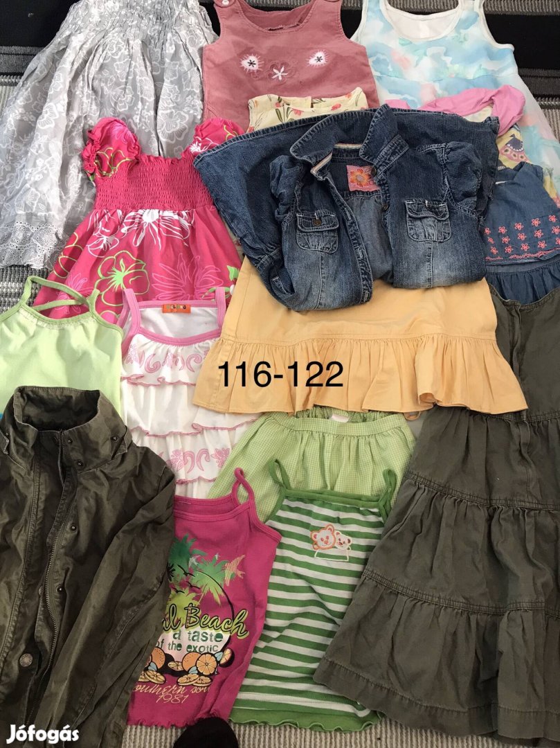Kislány 116-122 nyári ruhacsomag