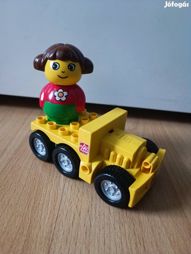 Kislány + autó szett Lego Duplo 