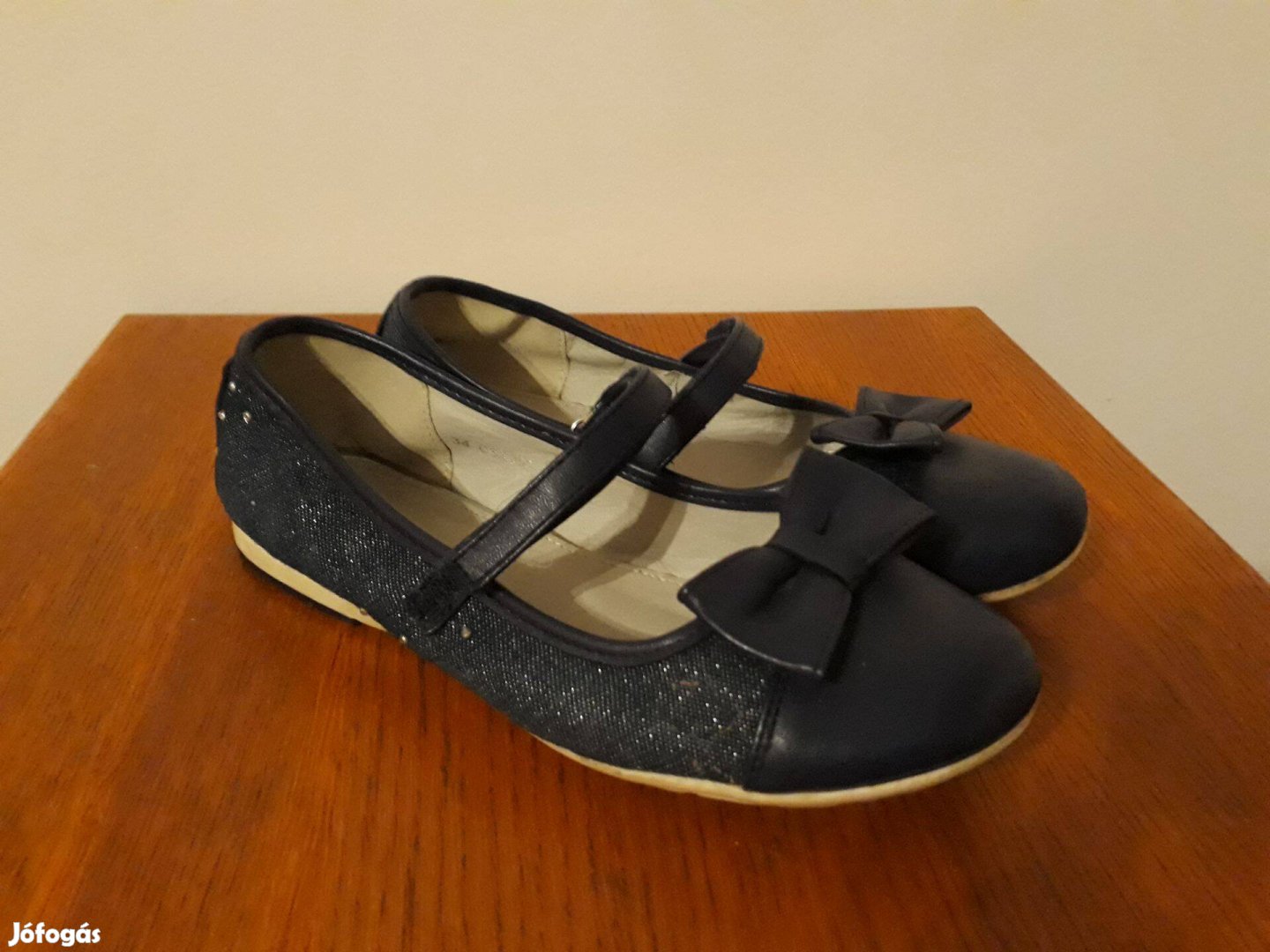 Kislány alkalmi cipő, EU 34, BTH: 21.5 cm