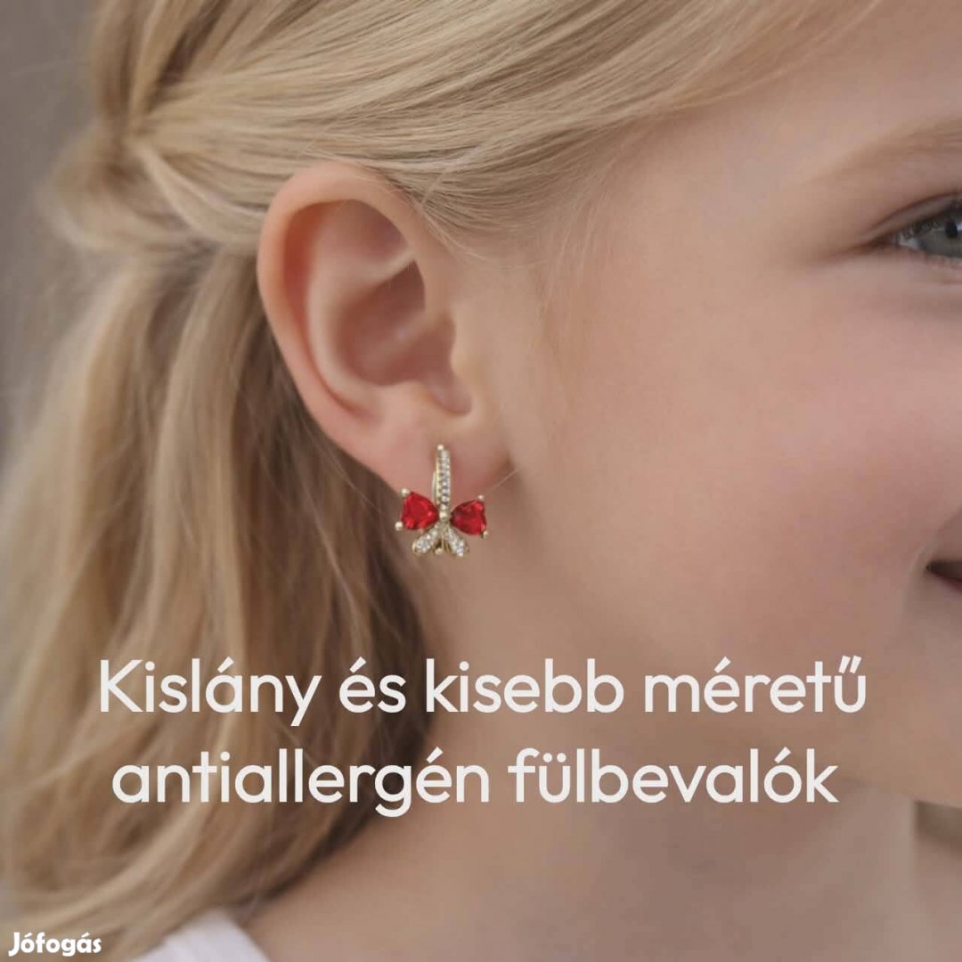 Kislány antiallergén fülbevaló
