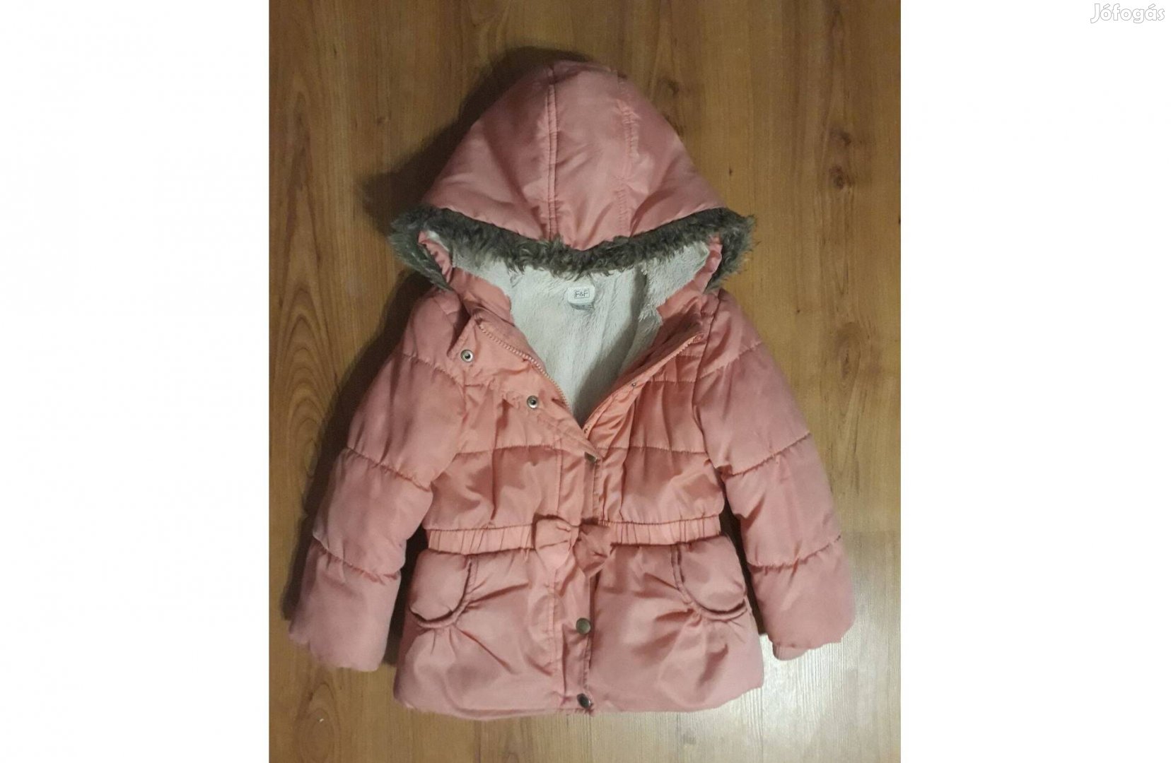 Kislány bélelt dzseki, 5-6 év, FF
