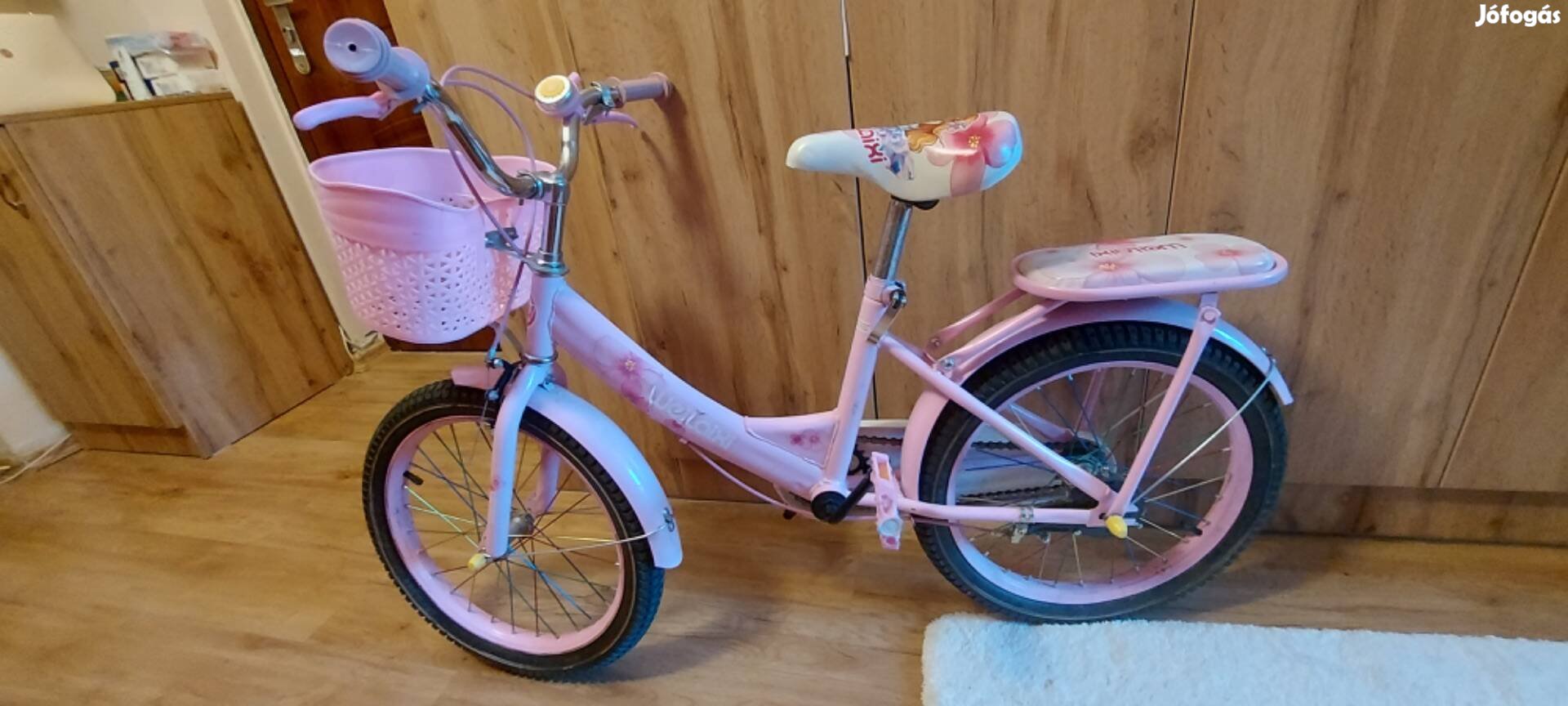 Kislány bicikli 18-as eladó