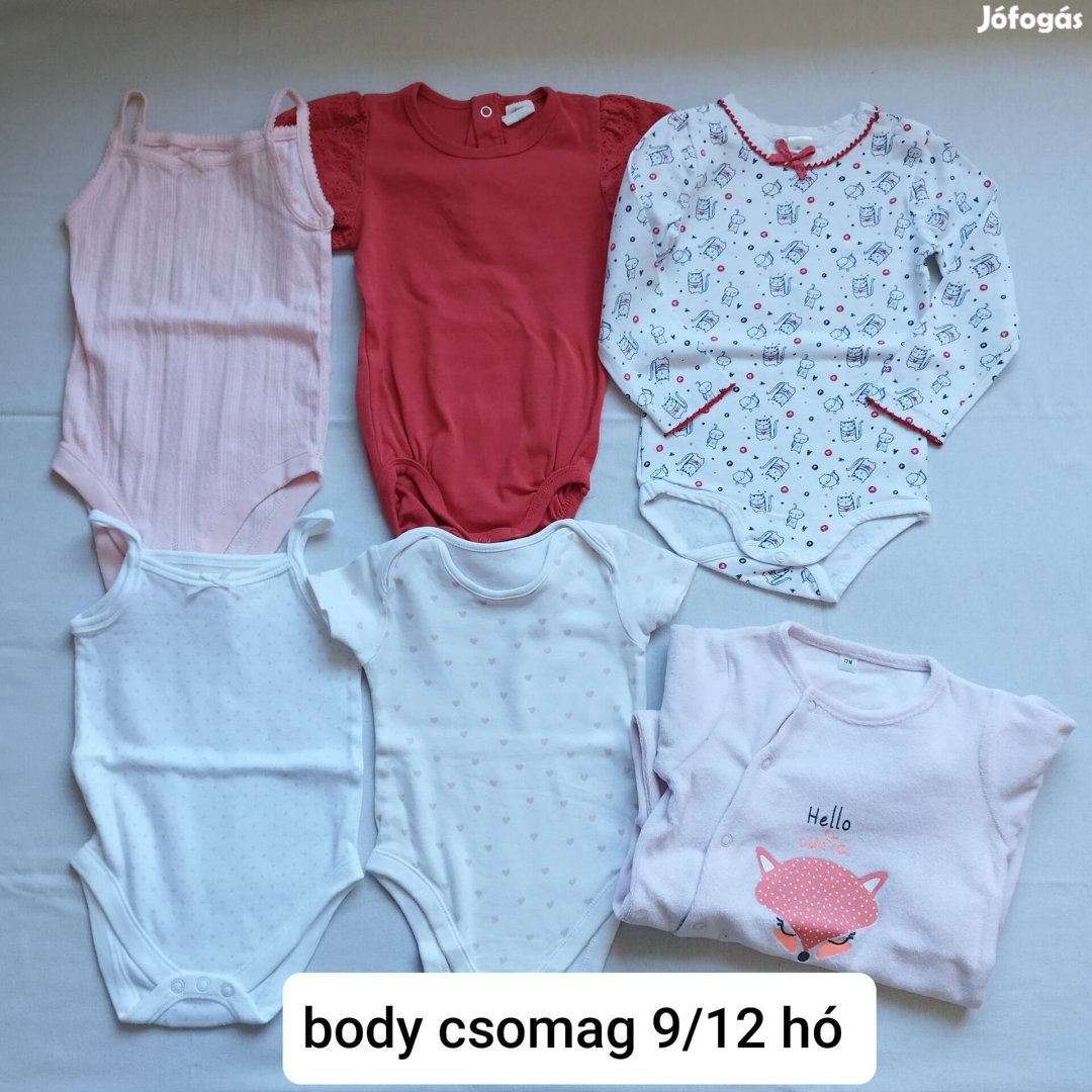 Kislány body csomag 912 hó