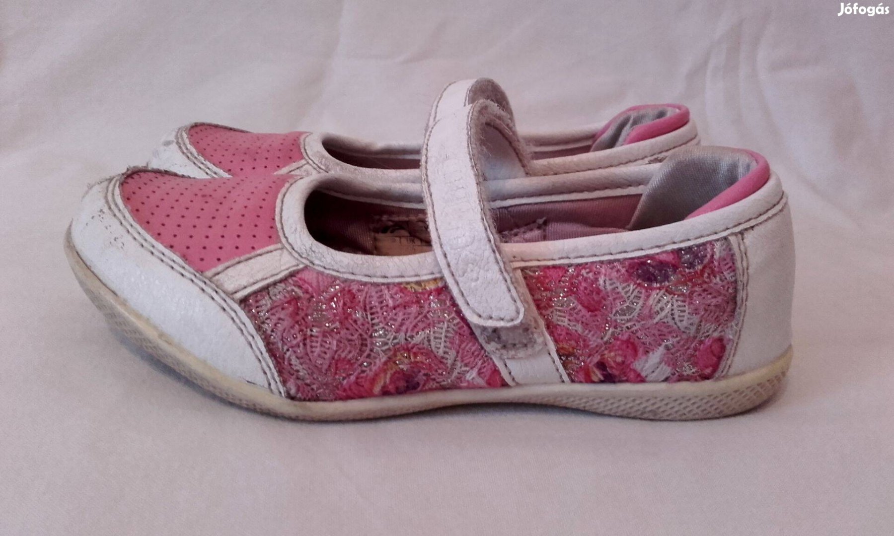 Kislány cipő, 26-os, bth: 16 cm