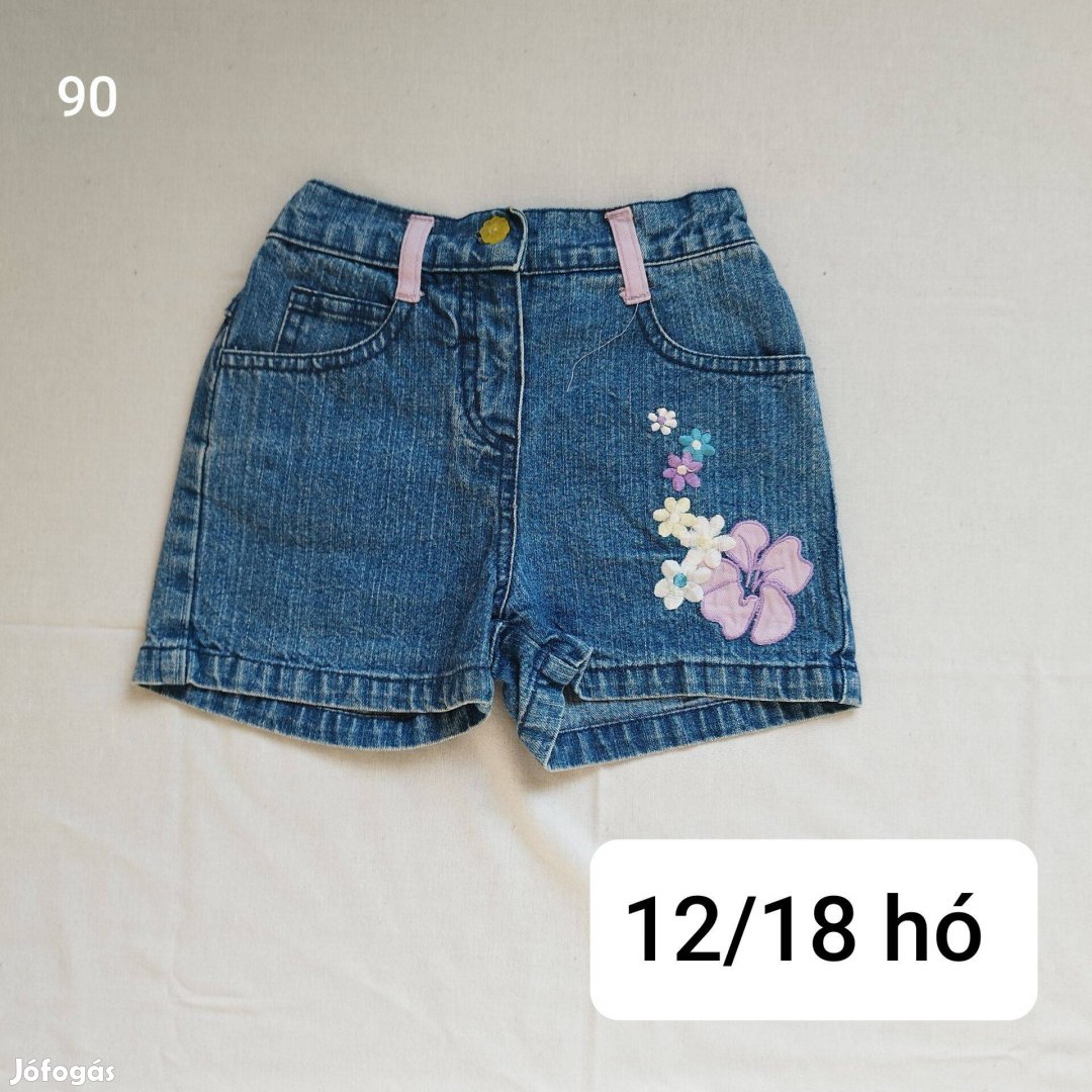 Kislány farmer rövid nadrág 1218 hó