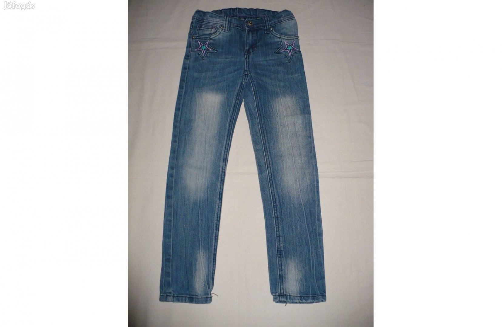 Kislány farmernadrág, 128-as méret