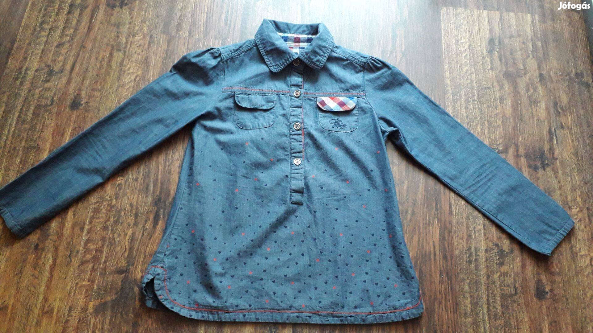 Kislány felső 6-7 év kék színű szép állapot 1400 Ft