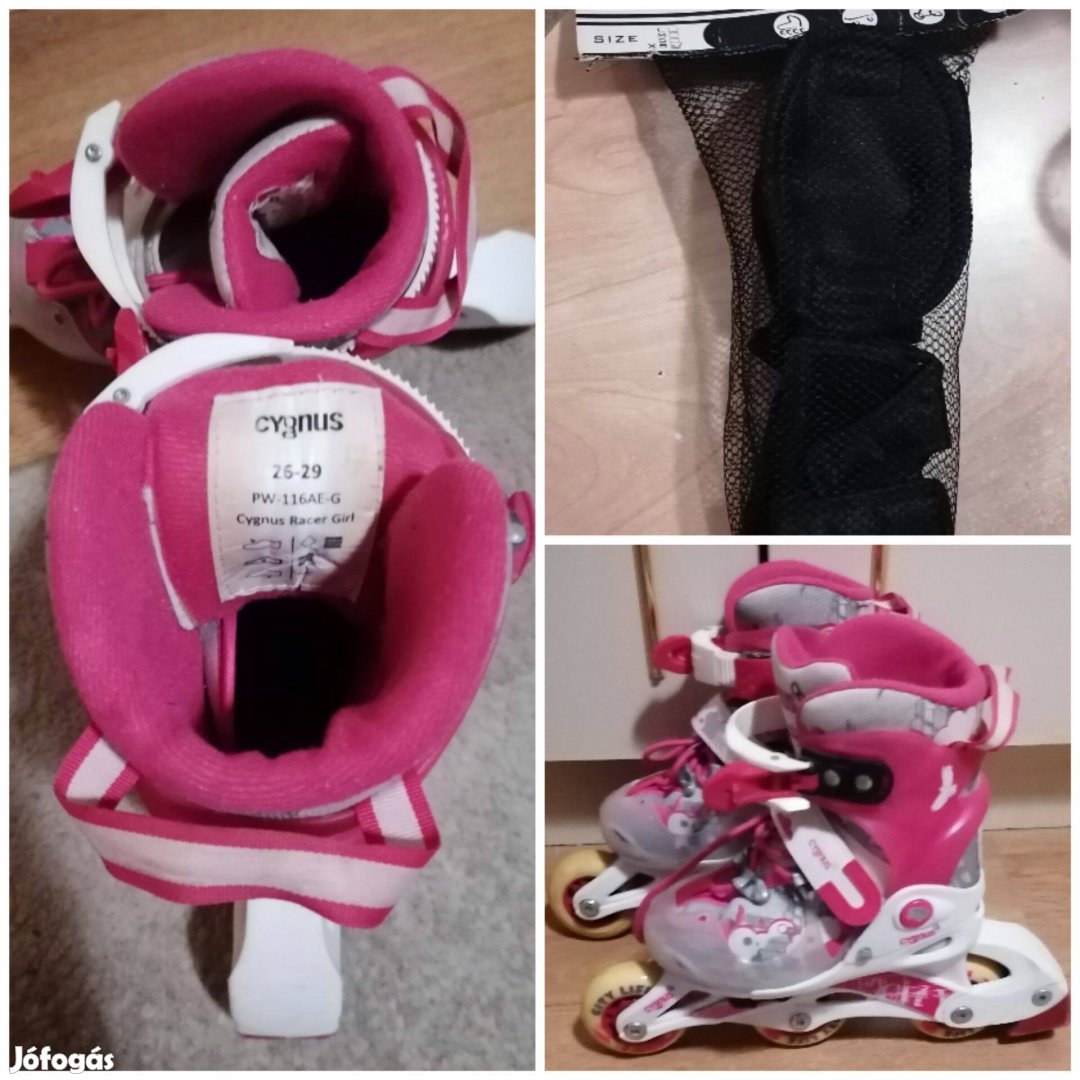 Kislány görkorcsolya
