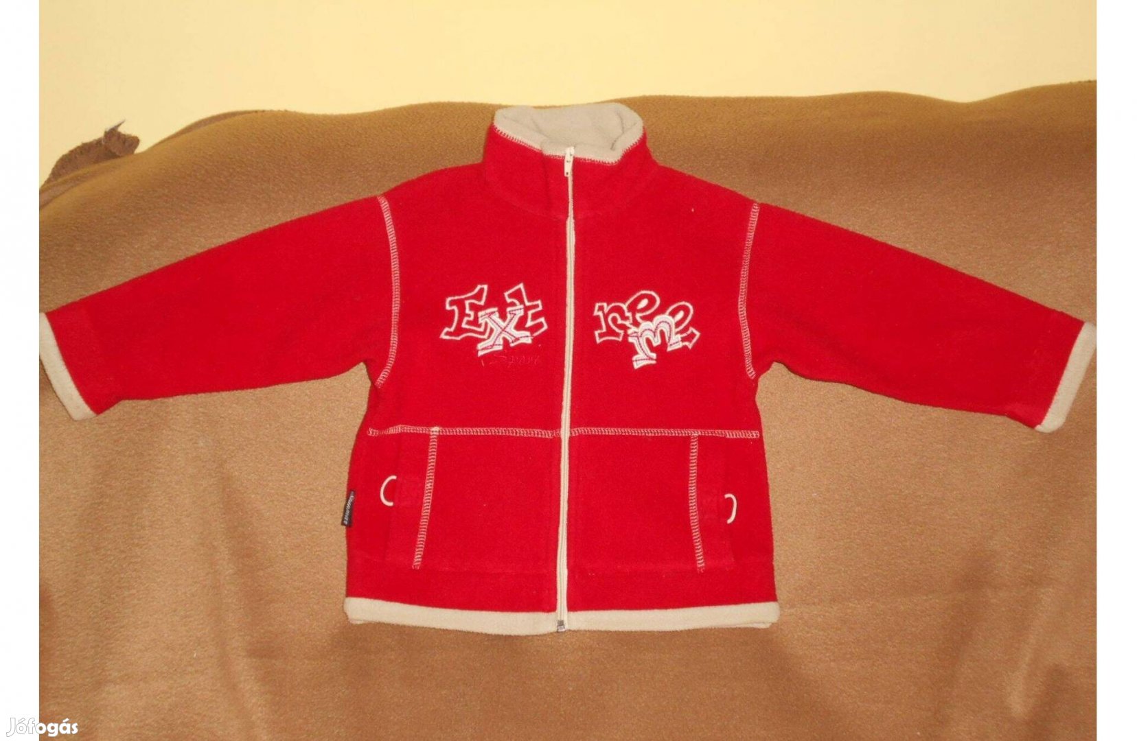 Kislány kardigán, díszes, zsebes.6 év,116-122. Ajándék