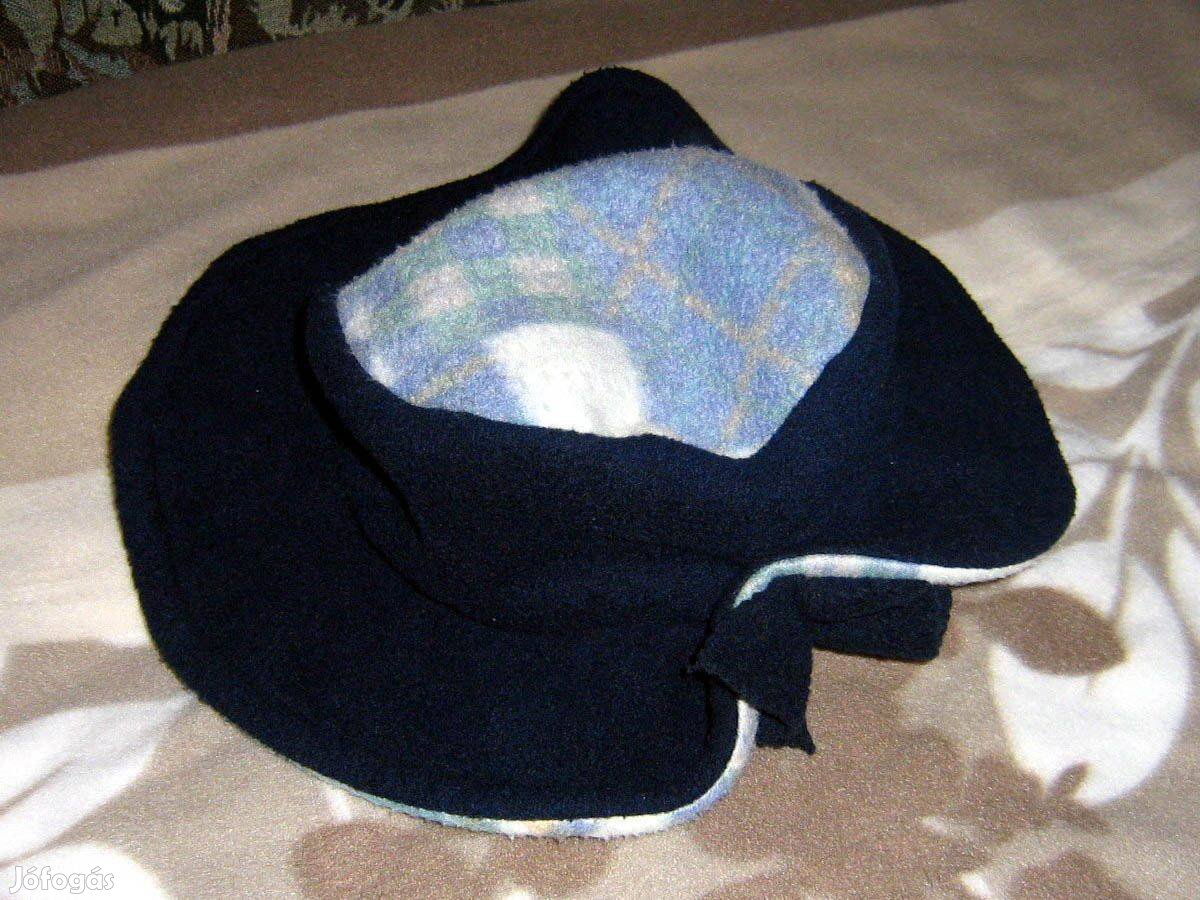 Kislány polár masnis sapka kalap - leányka gyermek gyerek