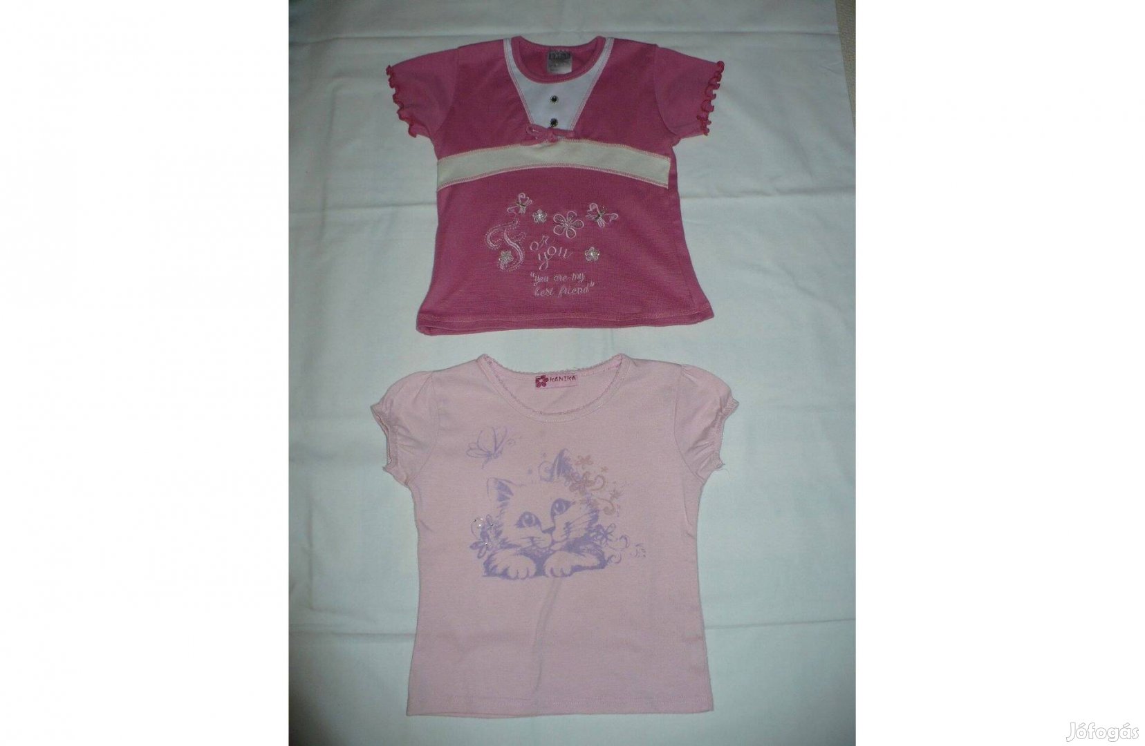Kislány pólók, 3-4 évesre