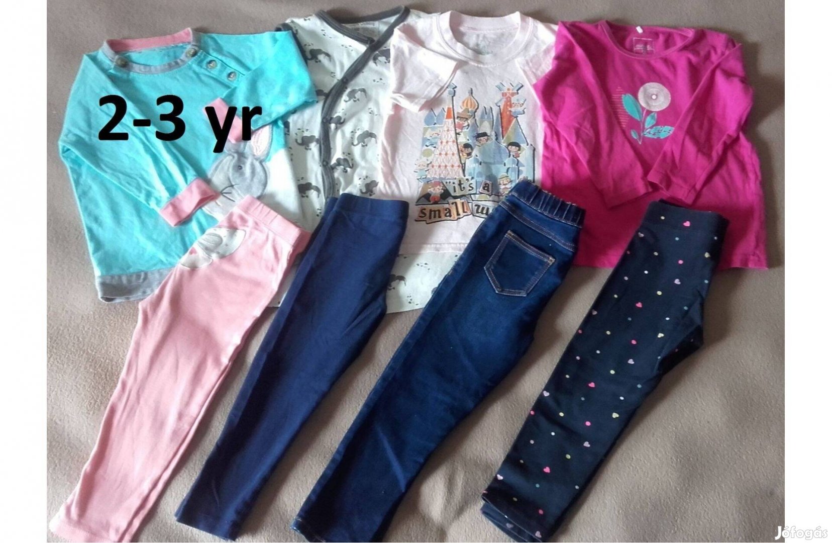 Kislány ruhacsomag, 2-3 év