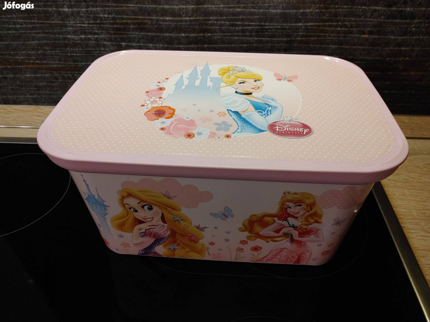 Kislány tároló doboz játékoknak