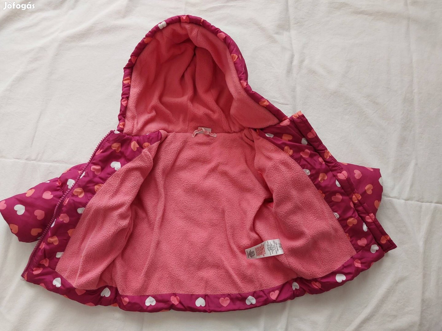 Kislány télikabát 6-9 hó