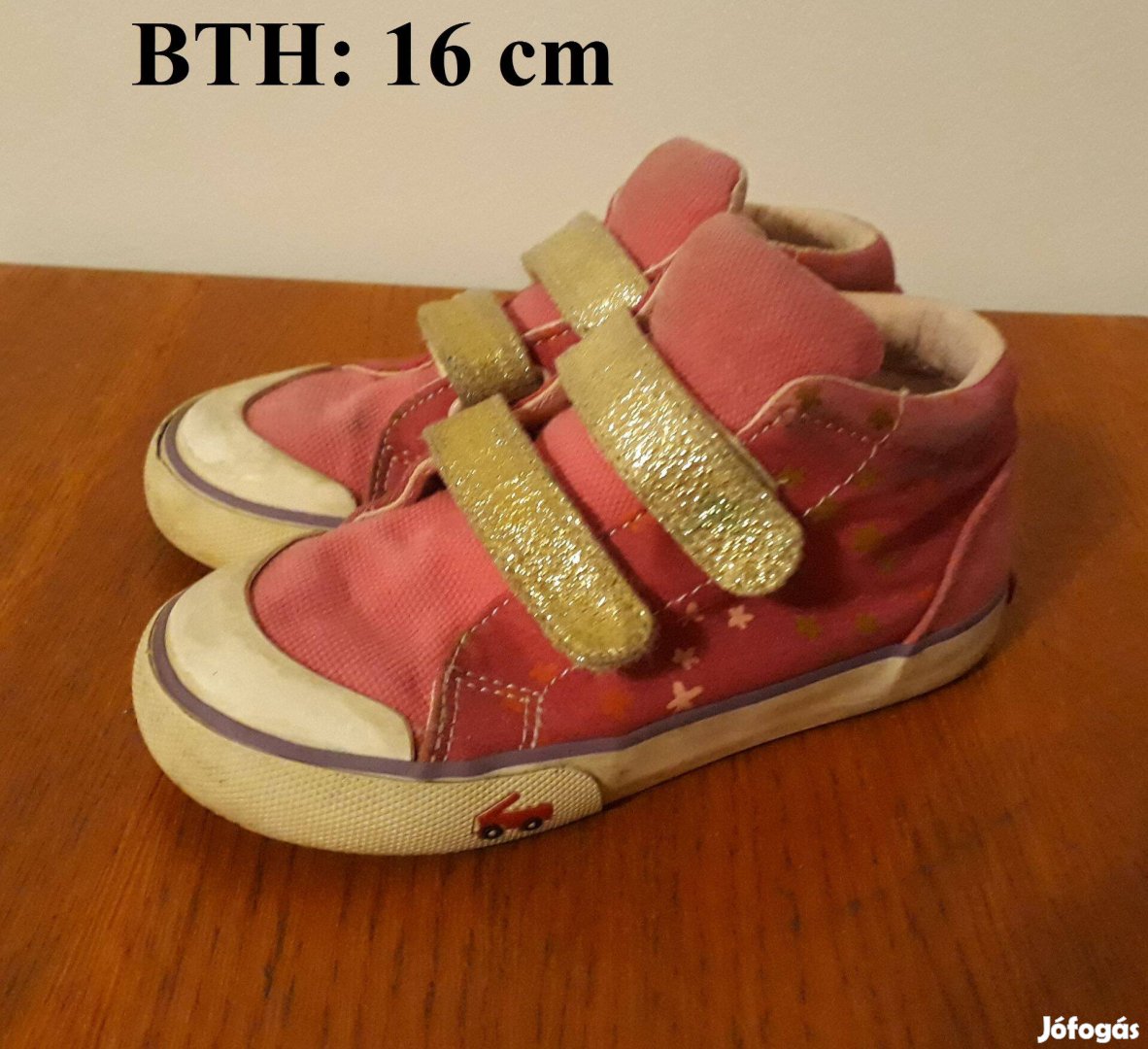 Kislány tornacipő, BTH: 16 cm