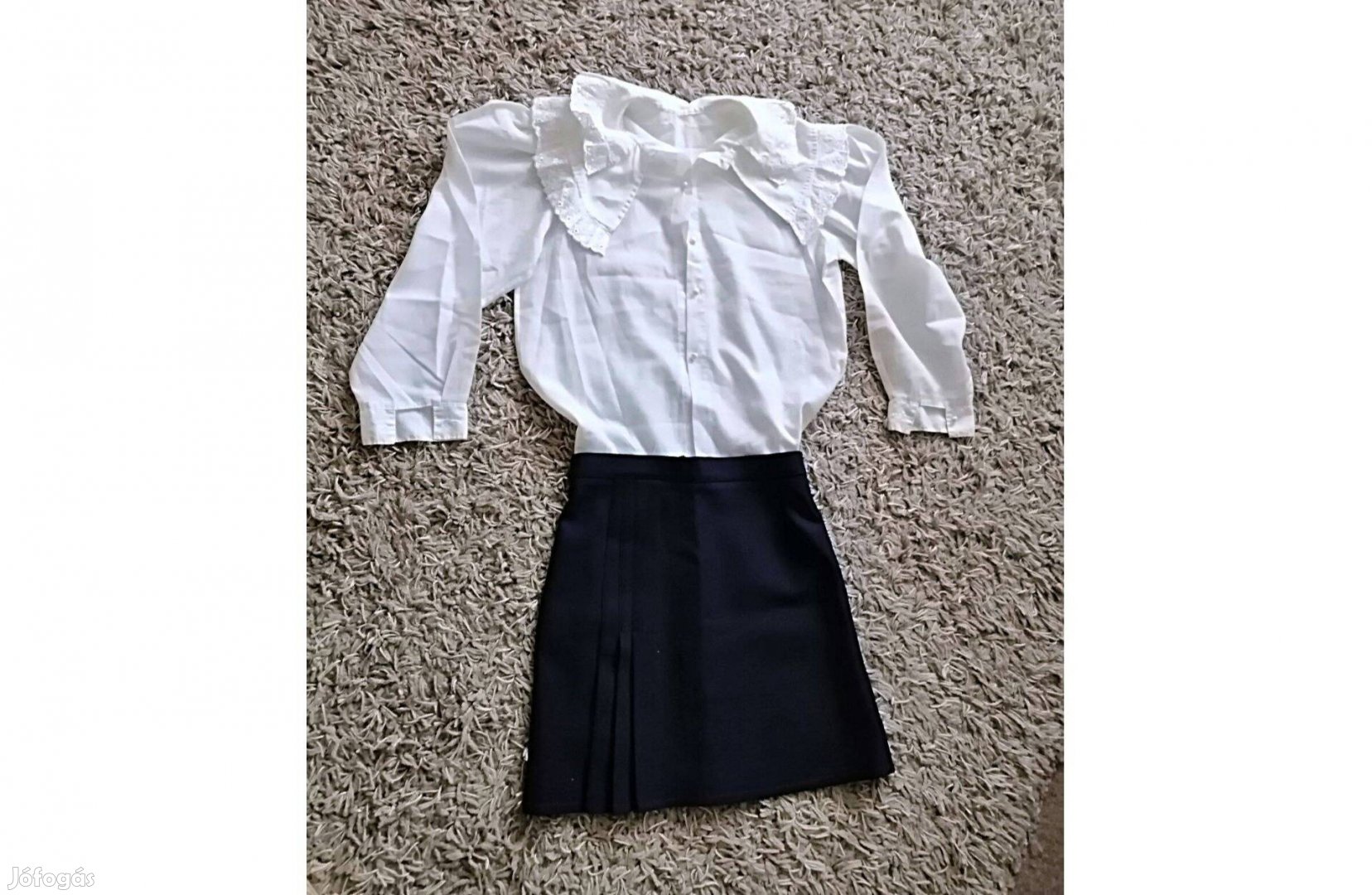 Kislány ünneplő blúz, szoknya