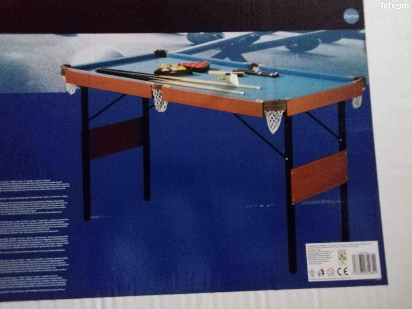 Kisméretű billárd (és pool) asztal