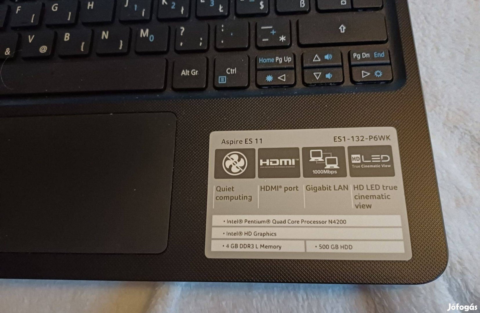 Kisméretű laptop eladó